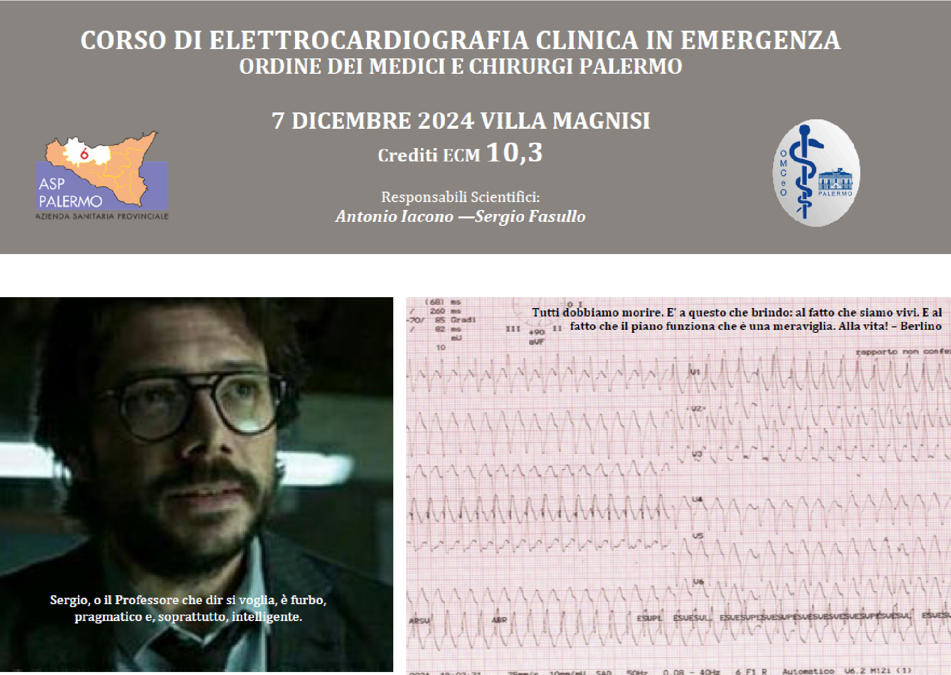 CORSO DI ELETTROCARDIOGRAFIA CLINICA IN EMERGENZA