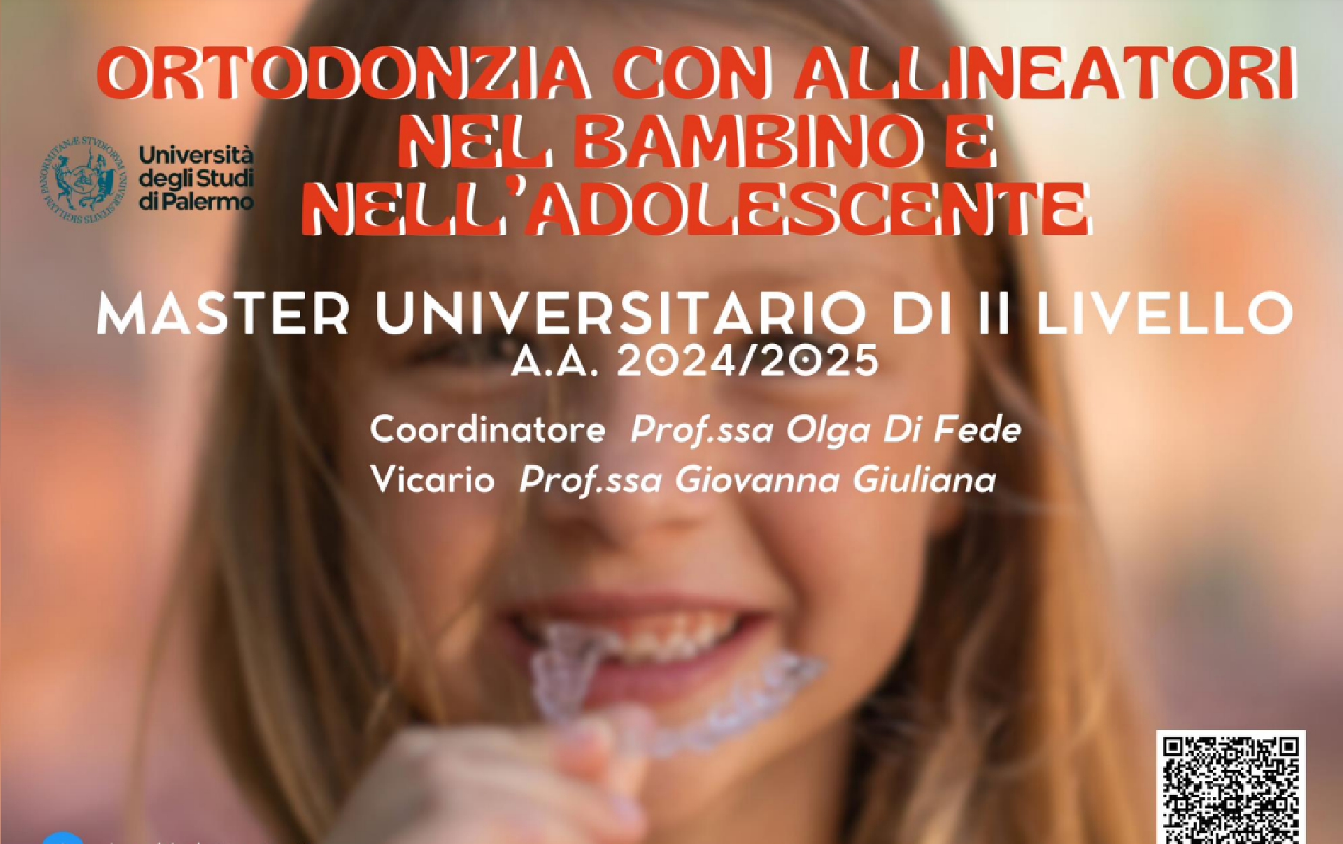 ORTODONZIA CON ALLANEATORI NEL BAMBIN0 E NELL'ADOLESCENTE - MASTER UNIPA 