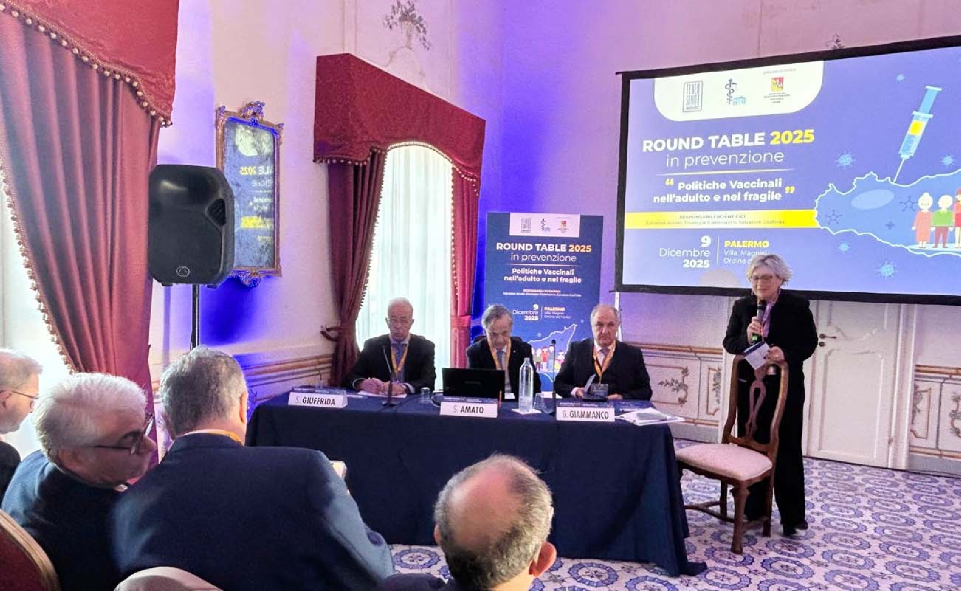 Politiche vaccinali e pazienti fragili, confronto tra istituzioni al Round Table 2025