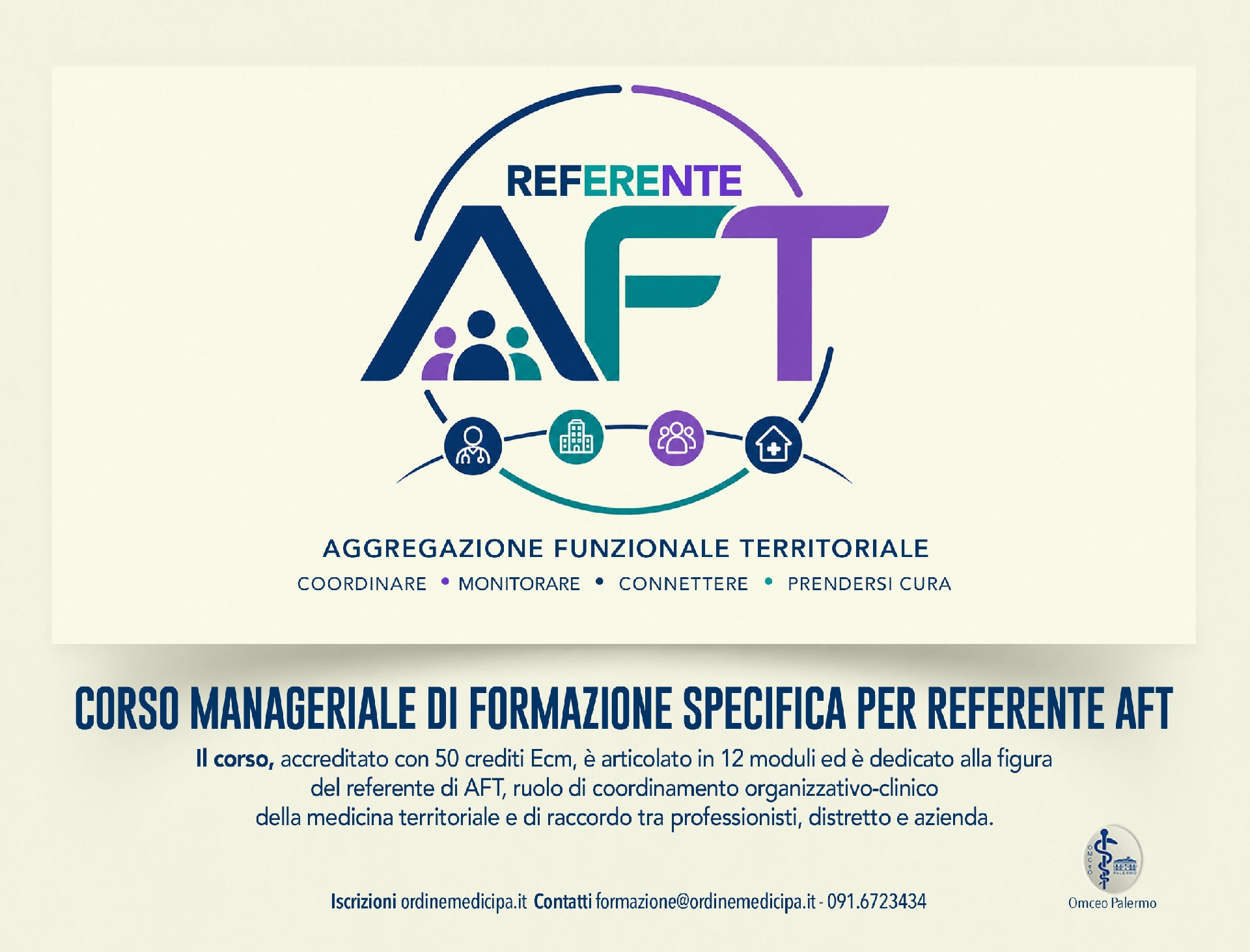 CORSO MANAGERIALE DI FORMAZIONE SPECIFICA PER REFERENTE AFT