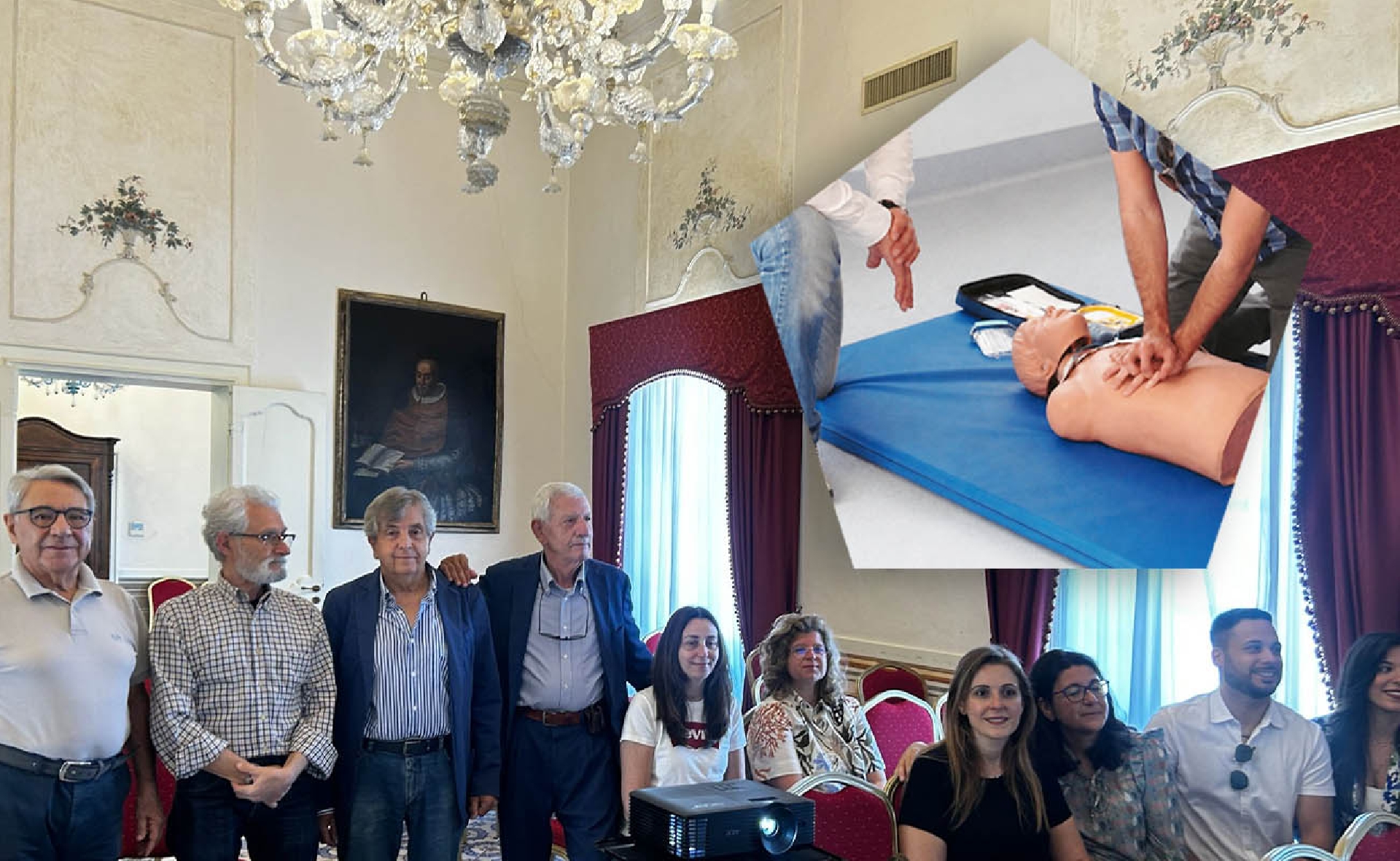 Arresto cardiaco, il tempo salva la vita: l’Omceo forma altri 15 esecutori